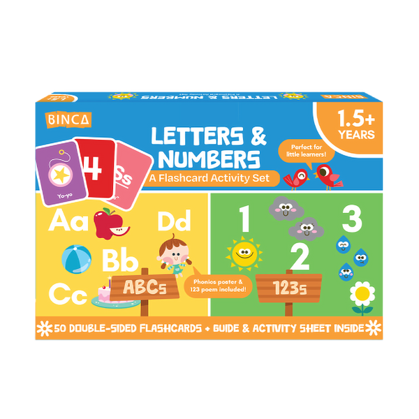 Flash Cards - Letters & Numbers