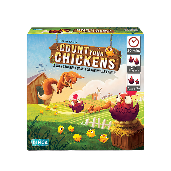 Count Your Chickens - Strategy Board Game
